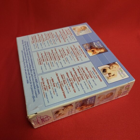 Crib Notes CD New Sealed Set of 3 Music for Babies to Bathe Crawl Sleep To - Picture 10 of 10
